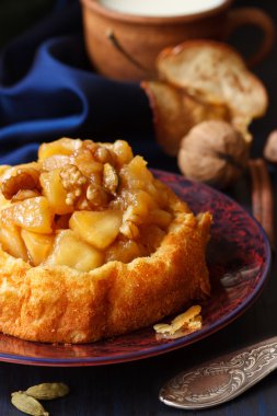 Apple cake.