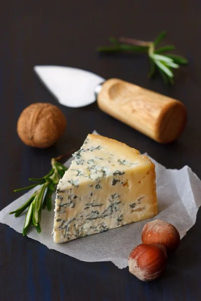 Modrý sýr. — Stock fotografie