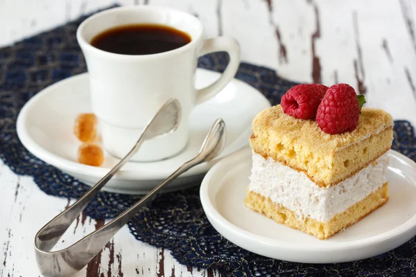 커피와 케이크. — 스톡 사진