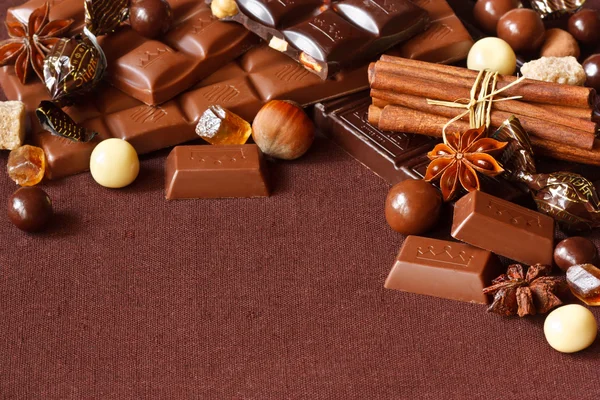 Csokoládé. — Stock Fotó