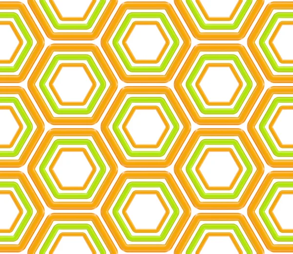 六角形作られたシームレスの抽象的なテクスチャ — ストック写真
