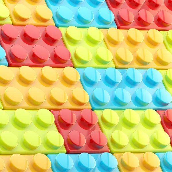 Fond en blocs de jouets — Photo