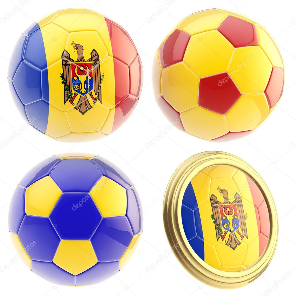 Moldova football team attributes isolated
