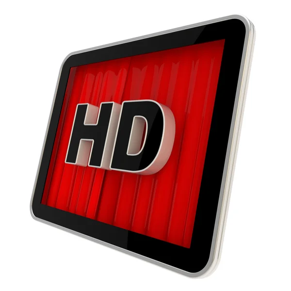 High-definition pad scherm pictogram — Stockfoto