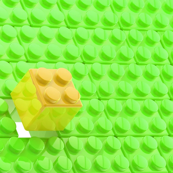 Background made of toy blocks — Stock Photo, Image