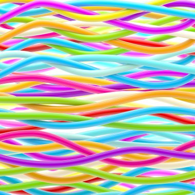 Abstract background made of plastic strips clipart
