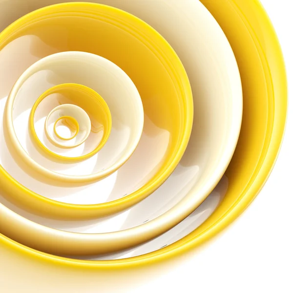 Achtergrond gemaakt van abstracte kunststof cirkels — Stockfoto