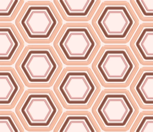 Бесшовная абстрактная текстура шестиугольника — стоковое фото