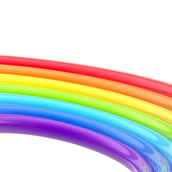 抽象的な明るい虹の光沢のある背景 — ストック写真