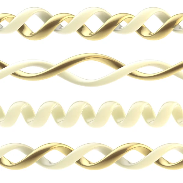 Spiral glossy plastic design ornament — Stock Photo, Image