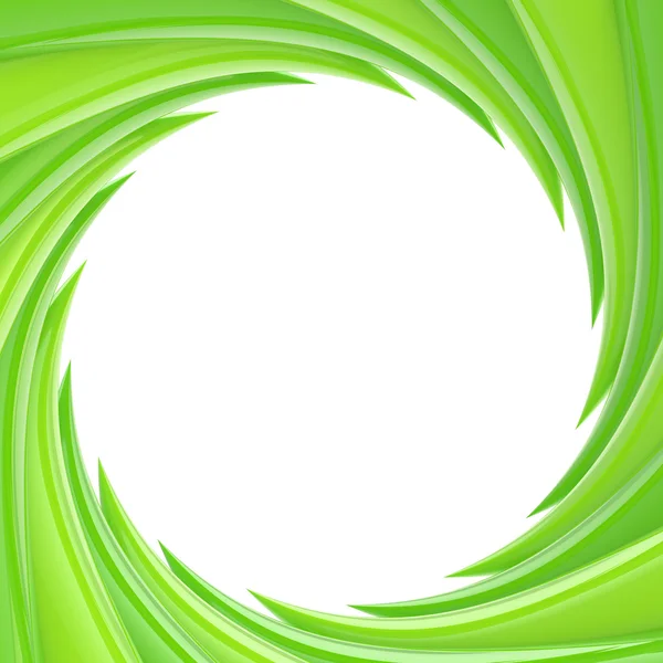 Cirkulär stomme abstrakt av vågiga element — Stockfoto