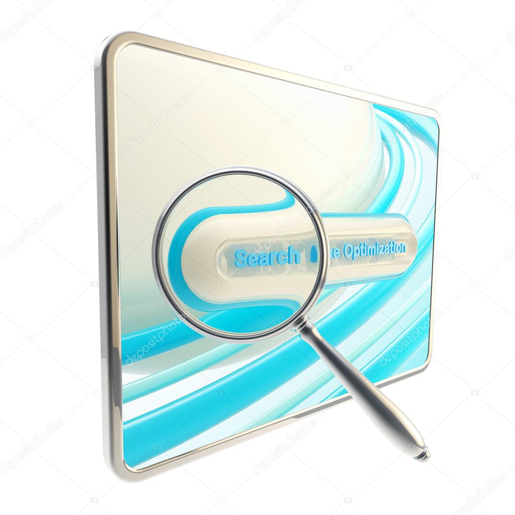 Search engine optimization icon isolated