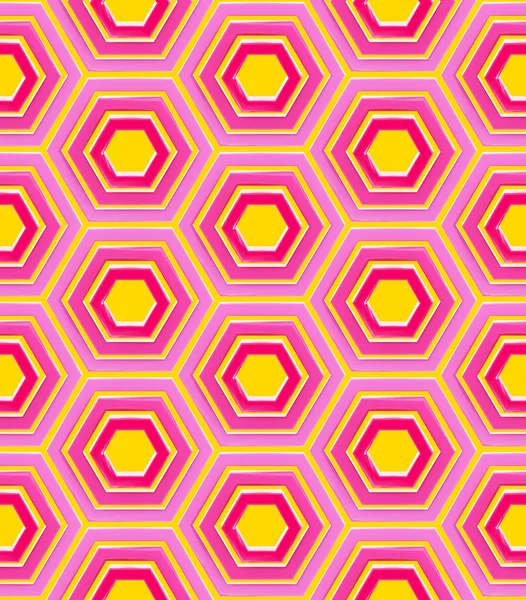 Бесшовная текстура фона из шестиугольников — стоковое фото