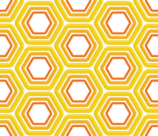 Nahtlose abstrakte Hintergrund Hexagon Textur — Stockfoto