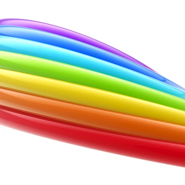 Abstract bright rainbow glossy background — Stock Photo, Image