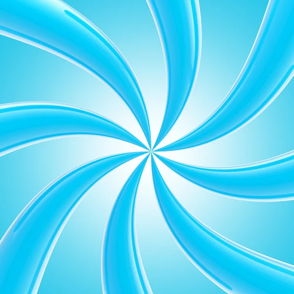 Blue twirl as an abstract background — Stock Photo, Image