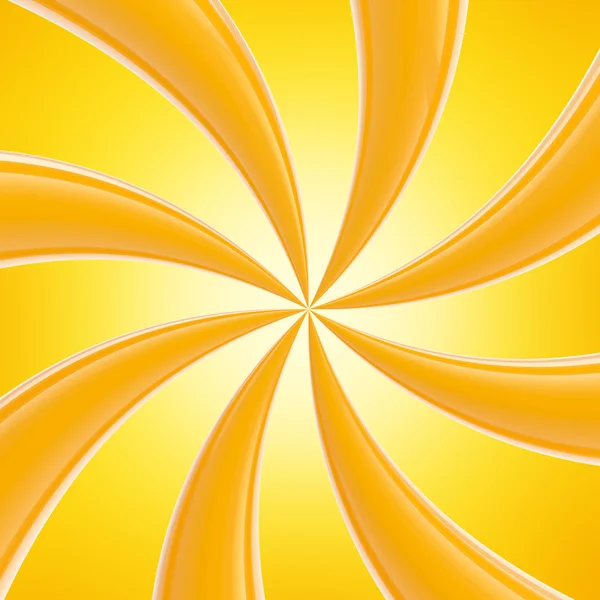 Abstract background made of orange curves — Stock Photo, Image