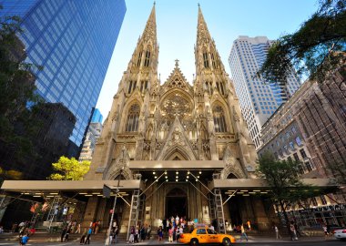 Saint Patricks Cathedral, NYC clipart
