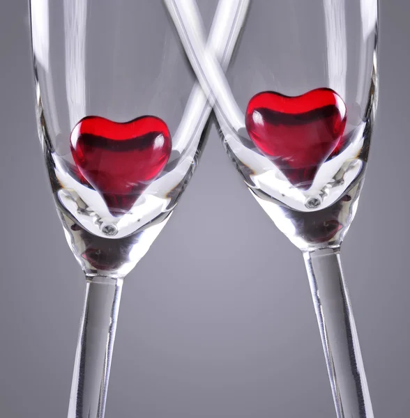 stock image Hearts on Flutes