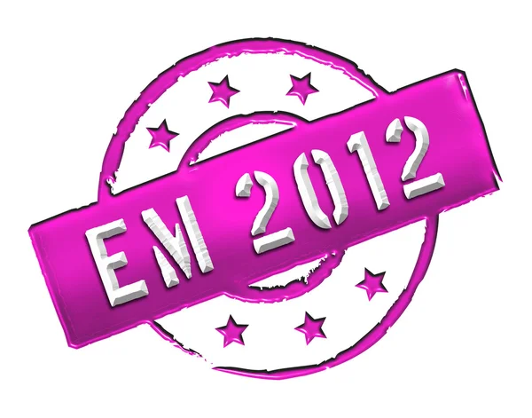 EM 2012 - Печать — стоковое фото