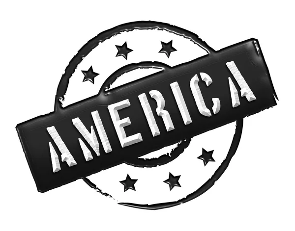 América - Selo — Fotografia de Stock
