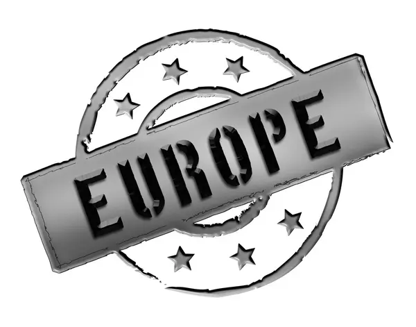 Europa - Carimbo — Fotografia de Stock