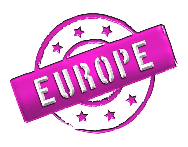 Europa - stämpel — Stockfoto