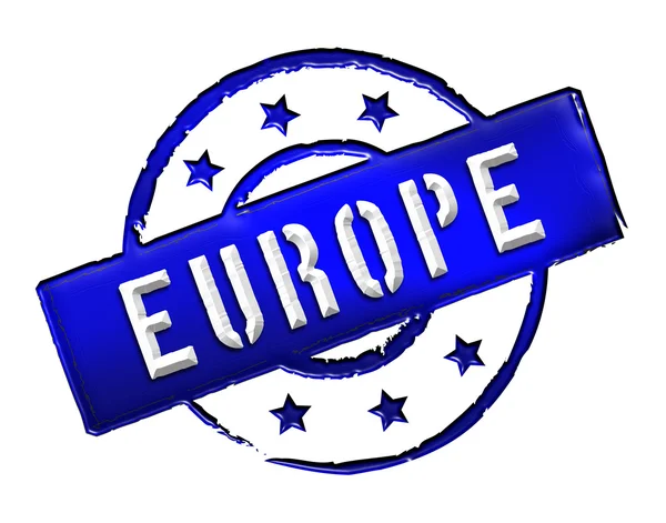 Europa - Carimbo — Fotografia de Stock