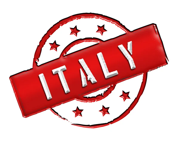 Włochy - pieczęć — Zdjęcie stockowe