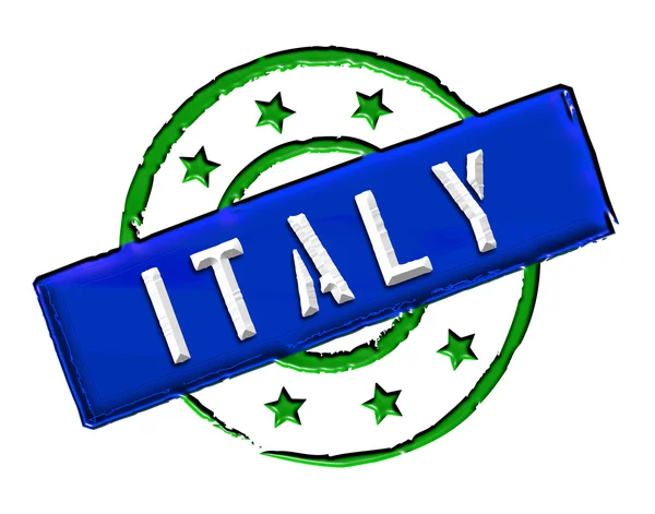 Włochy - pieczęć — Zdjęcie stockowe