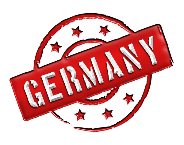Γερμανία - σφραγίδα — Φωτογραφία Αρχείου