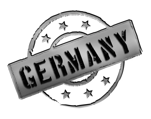 Niemcy - pieczęć — Zdjęcie stockowe