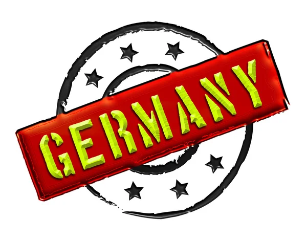 Alemanha - Carimbo — Fotografia de Stock