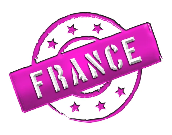 法国-邮票 — 图库照片