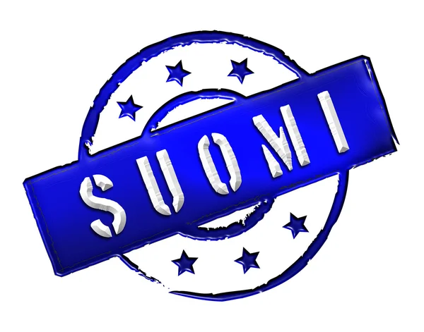 Suomi - Stamp — Stock Photo, Image