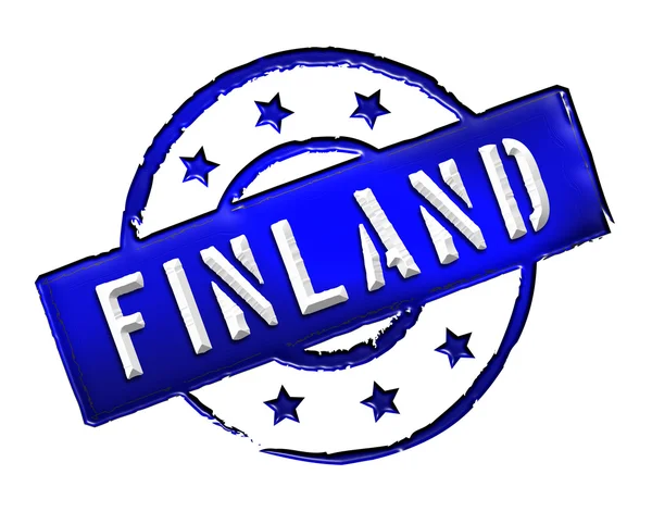 Φινλανδία - σφραγίδα — Φωτογραφία Αρχείου