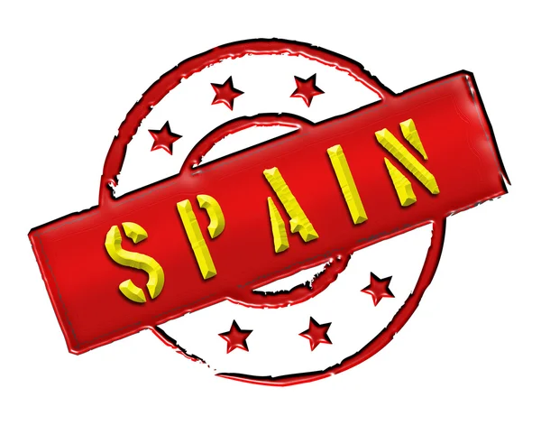 Hiszpania - pieczęć — Zdjęcie stockowe