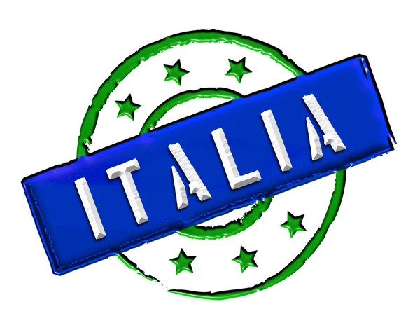 Italia - stempel — Stockfoto