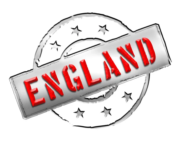 England - stämpel — Stockfoto
