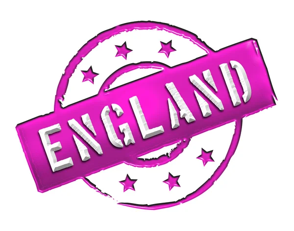 Anglie - razítko — Stock fotografie