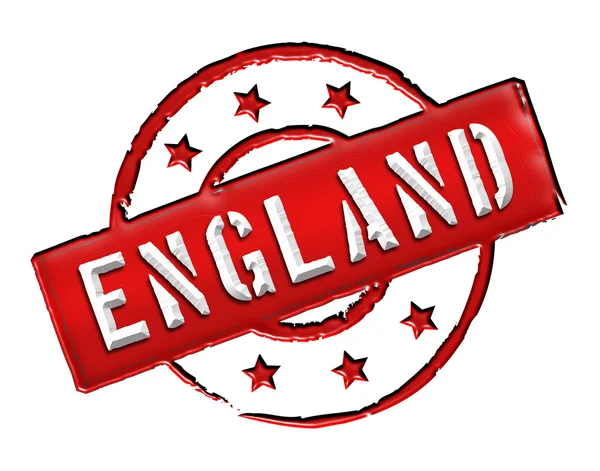 England - stämpel — Stockfoto