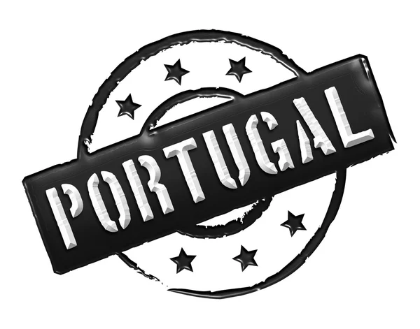 Πορτογαλία - σφραγίδα — Φωτογραφία Αρχείου