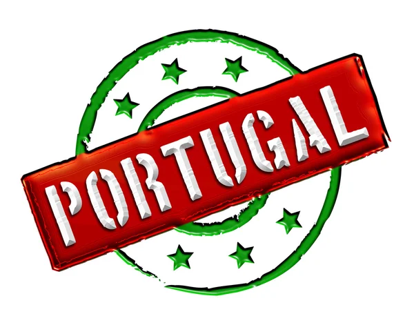 Πορτογαλία - σφραγίδα — Φωτογραφία Αρχείου