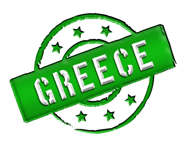 Grécia - Carimbo — Fotografia de Stock