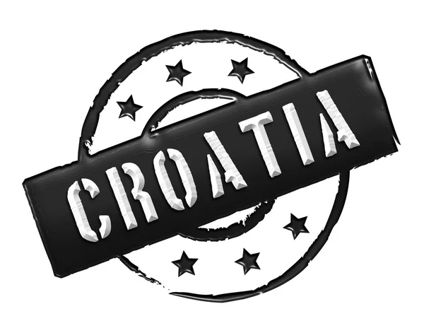 Kroatien - Briefmarke — Stockfoto