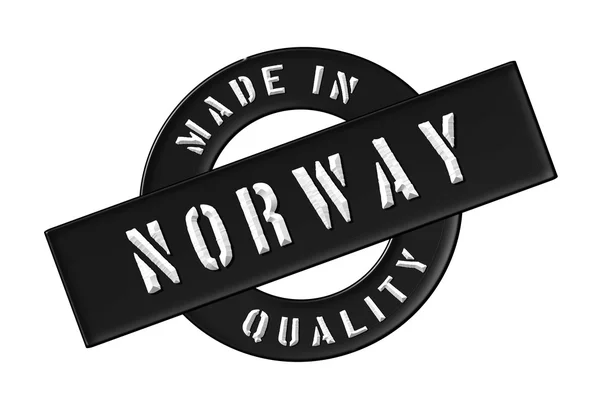 Зроблено в Норвегії — стокове фото