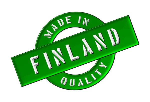 Made in Finland — Stock Photo, Image