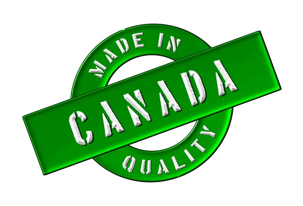 Made in canada — Stock Photo, Image