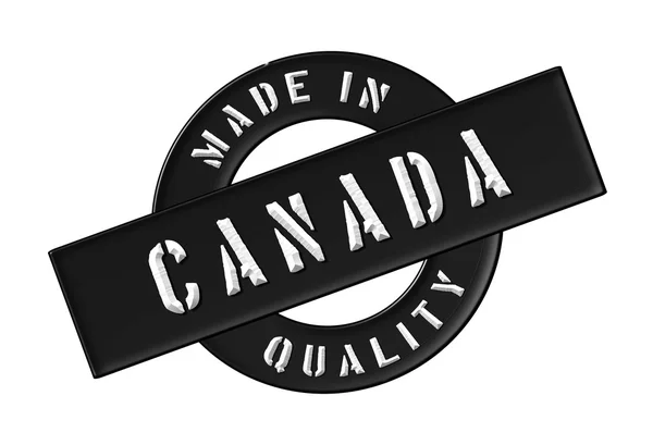 Gyártott-ban Kanada — Stock Fotó