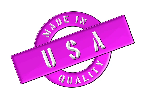 Gyártva az USA-ban — Stock Fotó